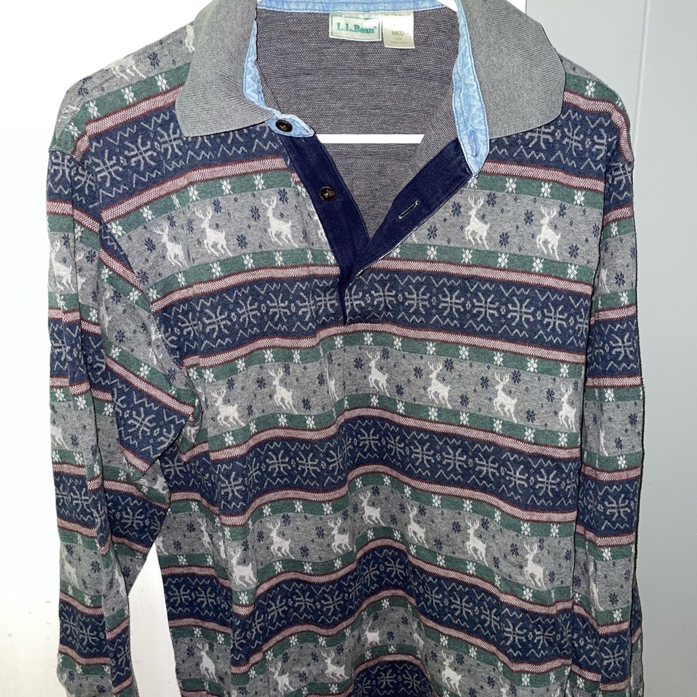 LL Bean Collared Shirt